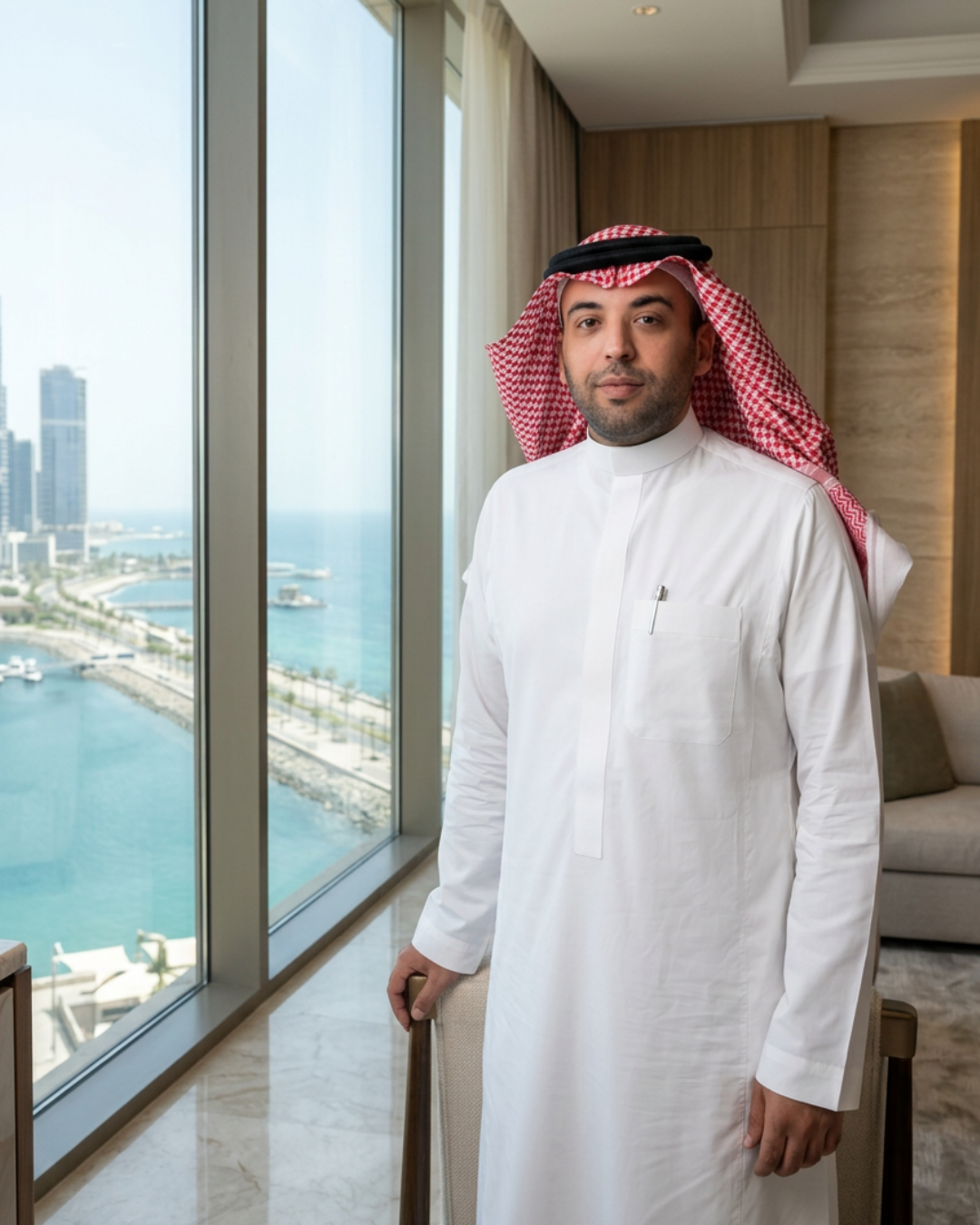 Dr. Aljudaibi approaches every procedure as a collaboration. We prioritize patient safety, ethical practice and a bespoke experience from the initial consultation to the final reveal. Our state-of-the-art facility is designed for comfort and absolute discretion.